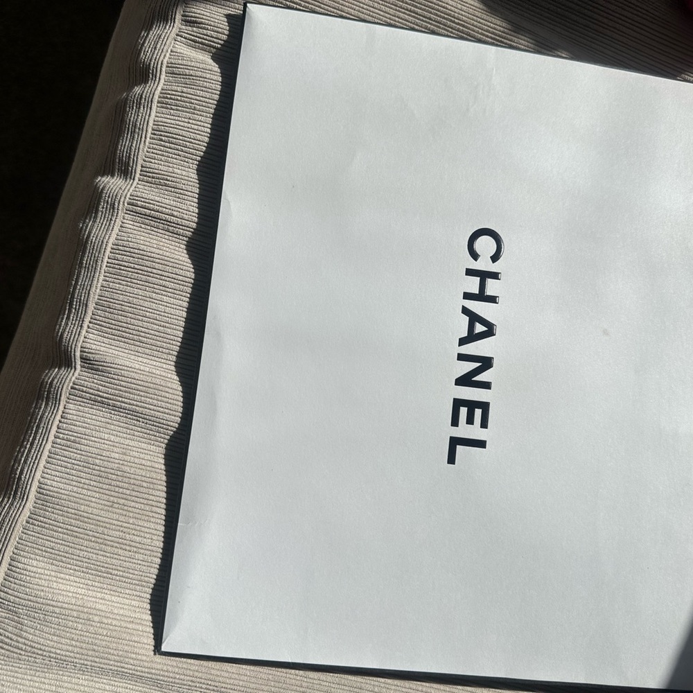 CHANEL Classic White Bag